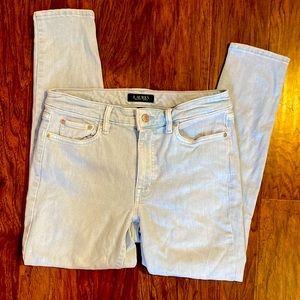 Lauren Ralph Lauren Premium Skinny Ankle Light Wash Jeans